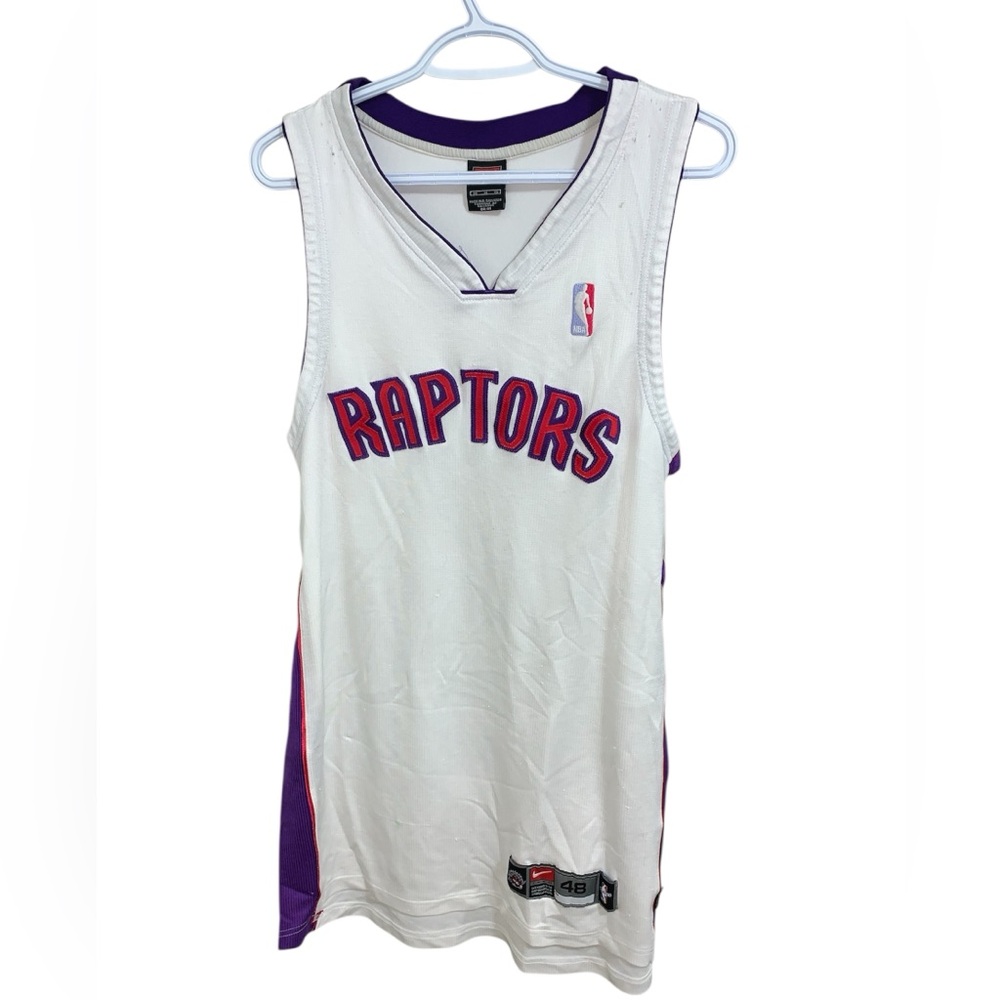 Vintage Toronto Raptors NBA Authentic Jersey Size 48 2000’s Era Blank NIKE XL